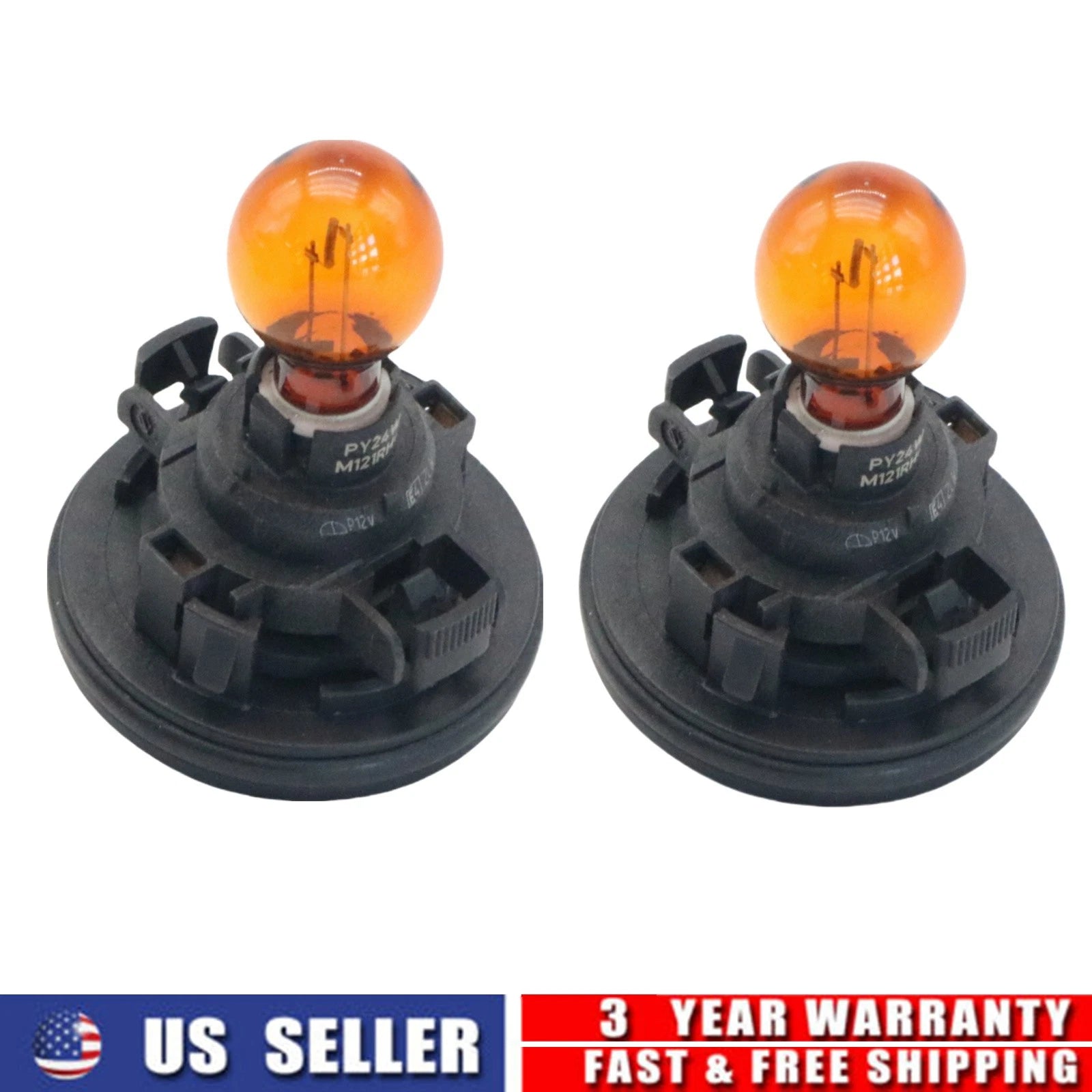 2X Turn Signal Light Bulb Sockets for BMW E90 E92 F07 F10 F32 F33 F36 X5 X6