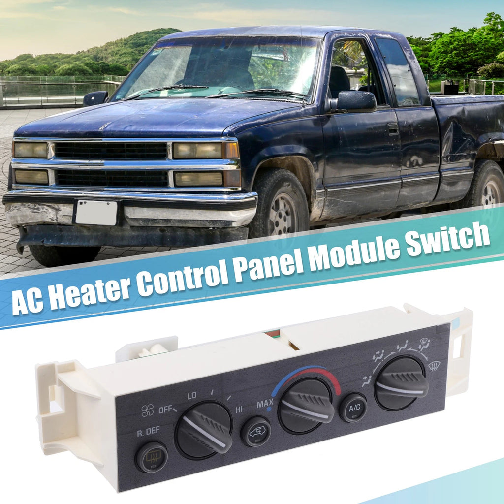 HVAC A/C Heater Climate Control Panel Switch for Chevy C1500, Tahoe (1995–2000)