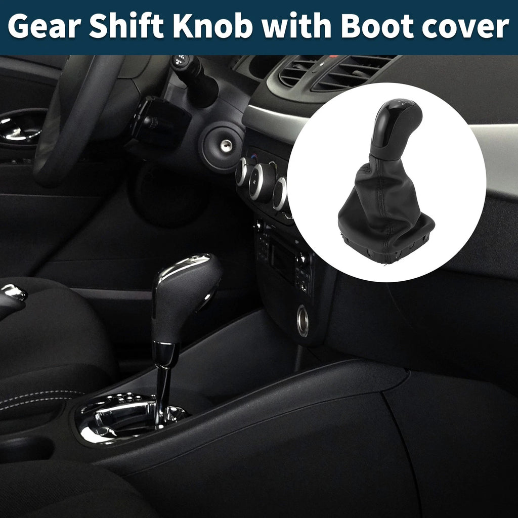 6 Speed Manual Gear Shift Knob with Cover for Mercedes-Benz A-Class (1997–2004)