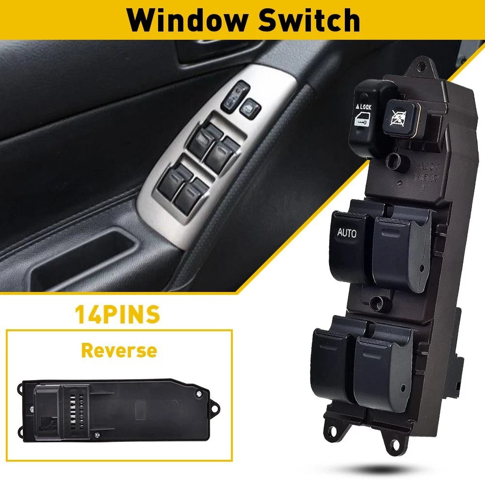 Driver Side Electric Power Window Master Switch for Toyota Matrix (2003–2008)
