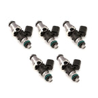 Set of 5 Injector Dynamics ID1050-XDS for Ford Focus MK II-IV (14mm)