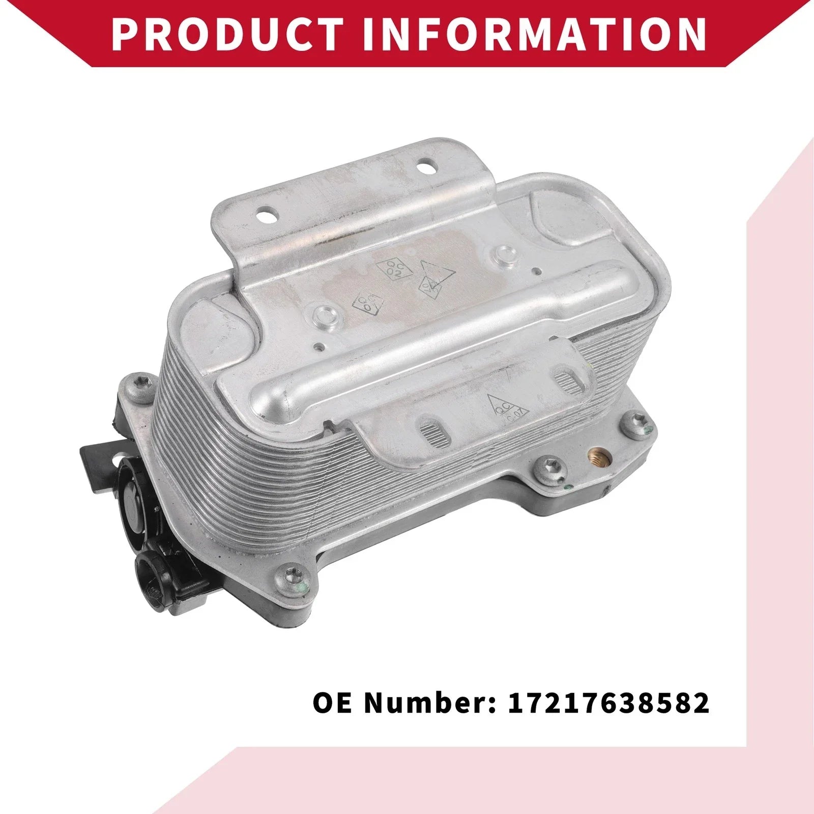 Engine Oil Cooler Filter Housing for BMW 528i Oil Cooler