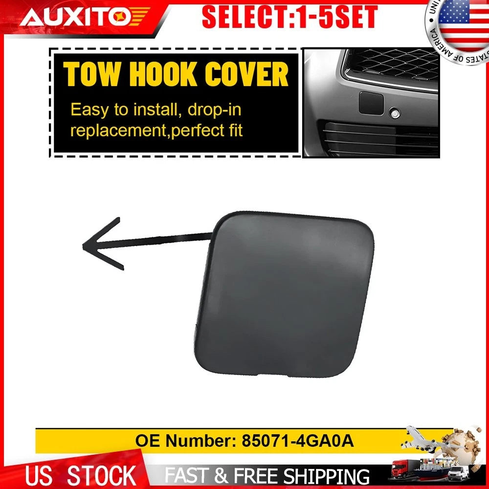 Rear Bumper Tow Hook Eye Cover for Infiniti Q50 (2014–2018) OEM 85071-4GA0A
