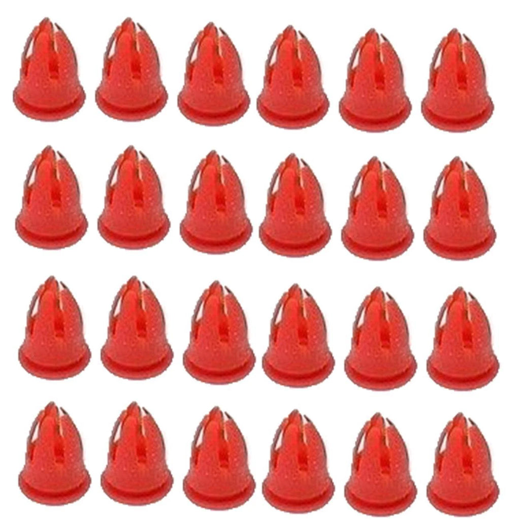 24 PCS Moulding Clips for Mercedes-Benz R107 W108 W109 W123 R129 (1972–1997)