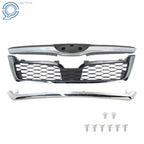 Front Honeycomb Grille for Subaru Forester (2014-2018) Chrome