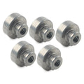 5 x Rear Fender Passenger Seat Bolt Tab Screw Nut Covers for Harley Davidson