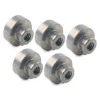 5 x Rear Fender Passenger Seat Bolt Tab Screw Nut Covers for Harley Davidson