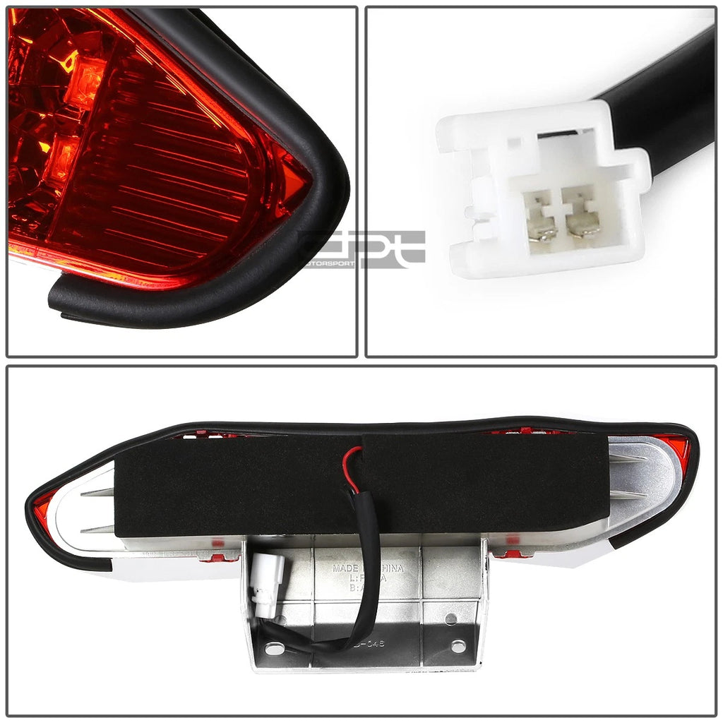 Red Dual Row LED Third Tail Brake Light for Xterra (2000–2004)