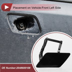 Front Left Washer Nozzle Cover for Mercedes-Benz GLK350 (2010-2015) Black