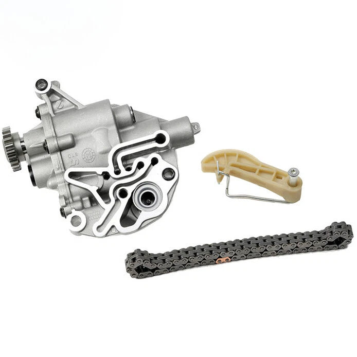Oil Pump with Tensioner & Chain for Audi A4 Q5 VW 1.8T 2.0T (2008–2016)