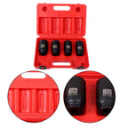 Set of 4 Deep Spindle Axle Nut Sockets