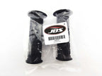 Black Motorcycle Hand Grip Set 22mm 7/8" for Kawasaki JBS