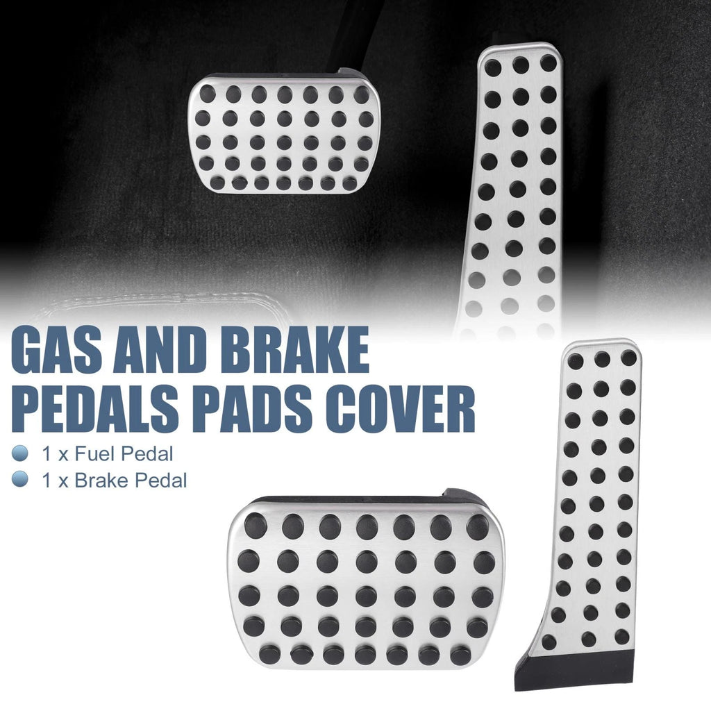 2pcs Gas Brake Pedal Pads Cover for Mercedes-Benz C E S GLC GLK SLK Class