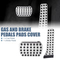 2pcs Gas Brake Pedal Pads Cover for Mercedes-Benz C E S GLC GLK SLK Class