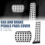 2pcs Gas Brake Pedal Pads Cover for Mercedes-Benz C E S GLC GLK SLK Class