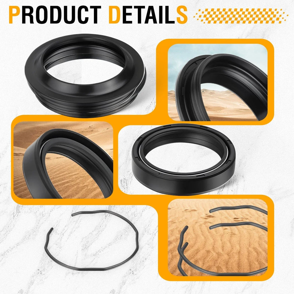 Front Fork Dust Oil w/ Seal Kit for Suzuki V-Strom 650 DL650 (2004–2011)
