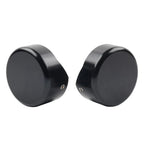 Black CNC Upper Fork Caps for Harley Softail Breakout FXBR FXBRS (2018-2023)