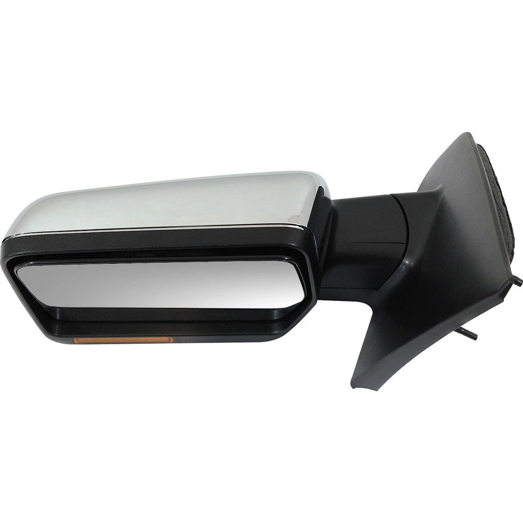 Power Mirror for Ford F-150 (2004–2006) Left Heated Manual Fold Chrome