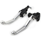 Silver CNC Pivot Clutch Brake Levers for Suzuki DRZ400S/SM/E (2000-2022)