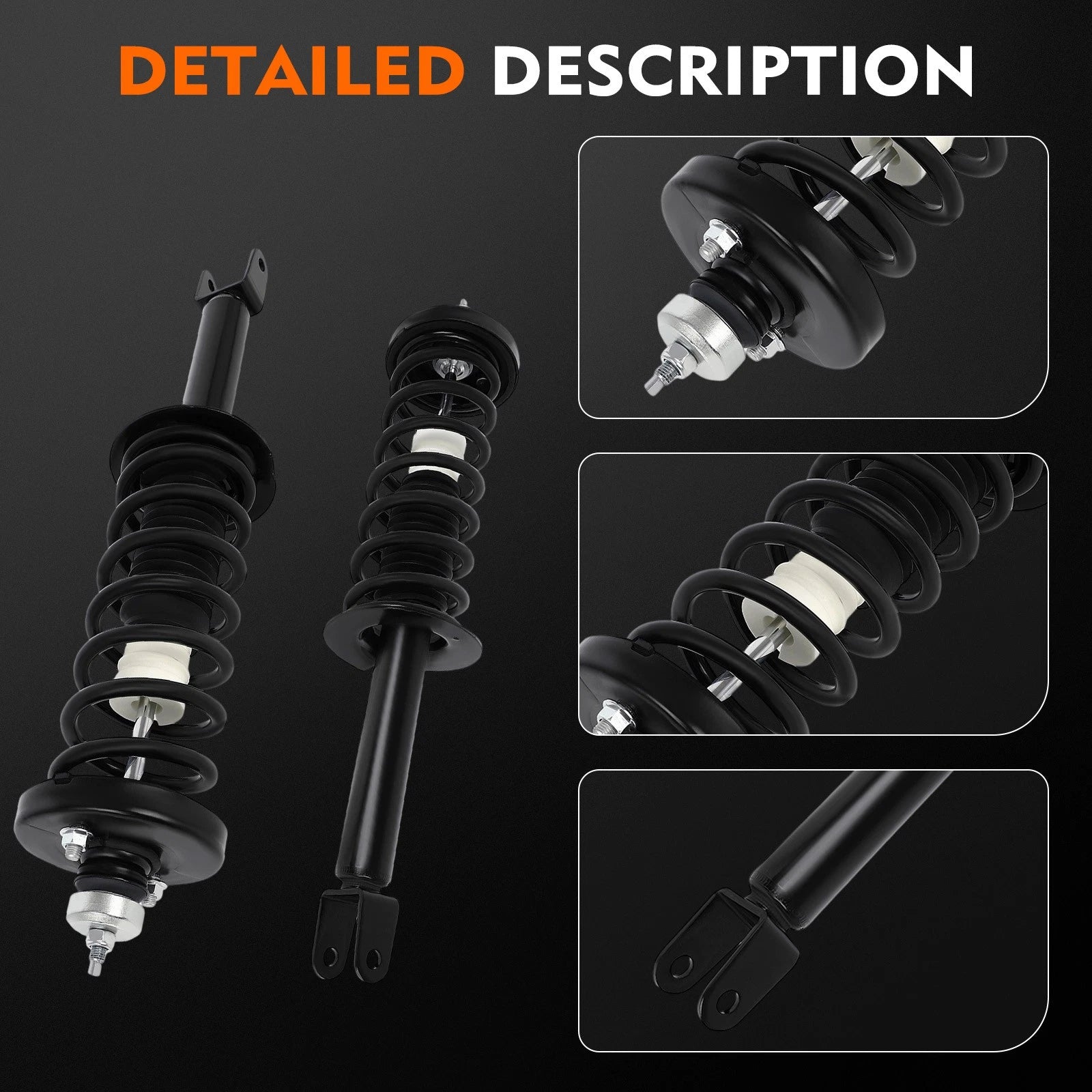 Rear Struts & Sway Bars for Honda Accord (2013-2017)