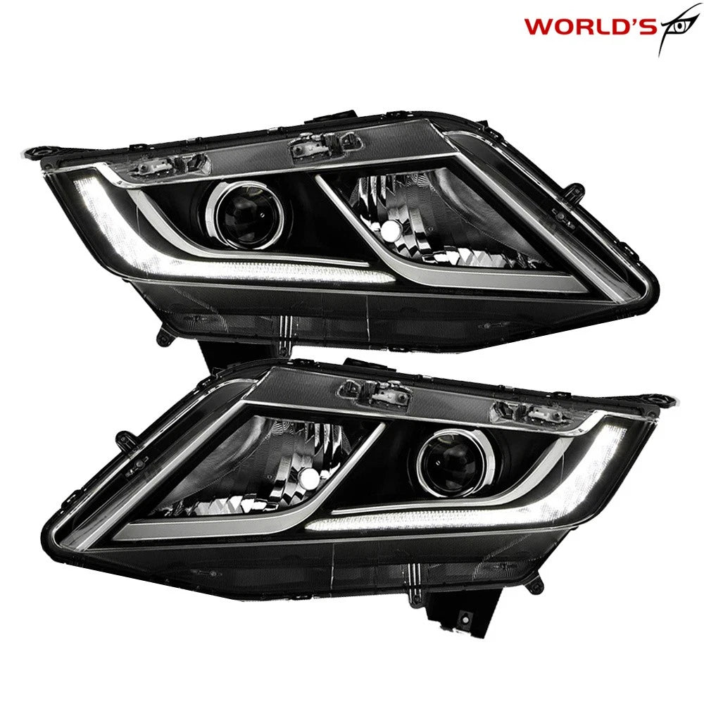 Set of 2 Halogen Headlights with LED DRL for Honda Odyssey (2018–2020)