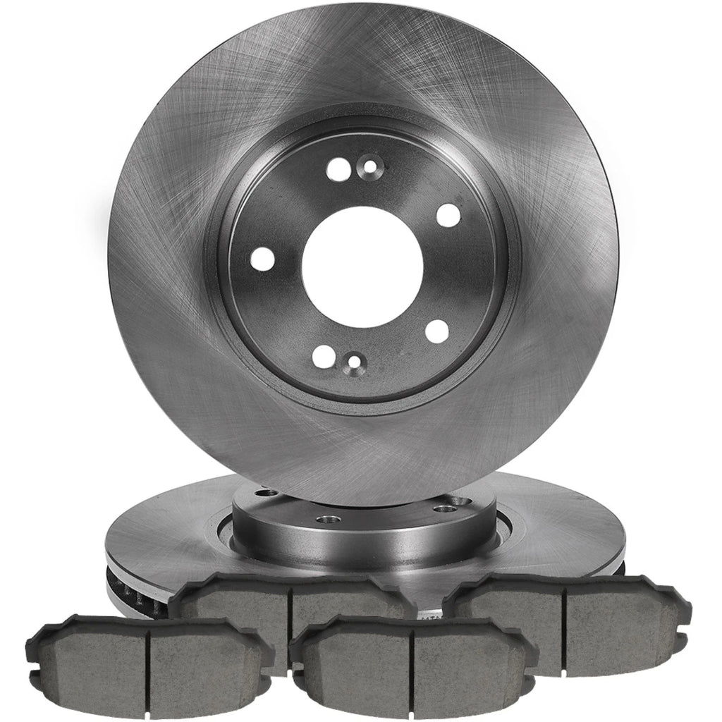 Front Brake Pads and Rotors Kit for Hyundai Sonata (2006–2008)