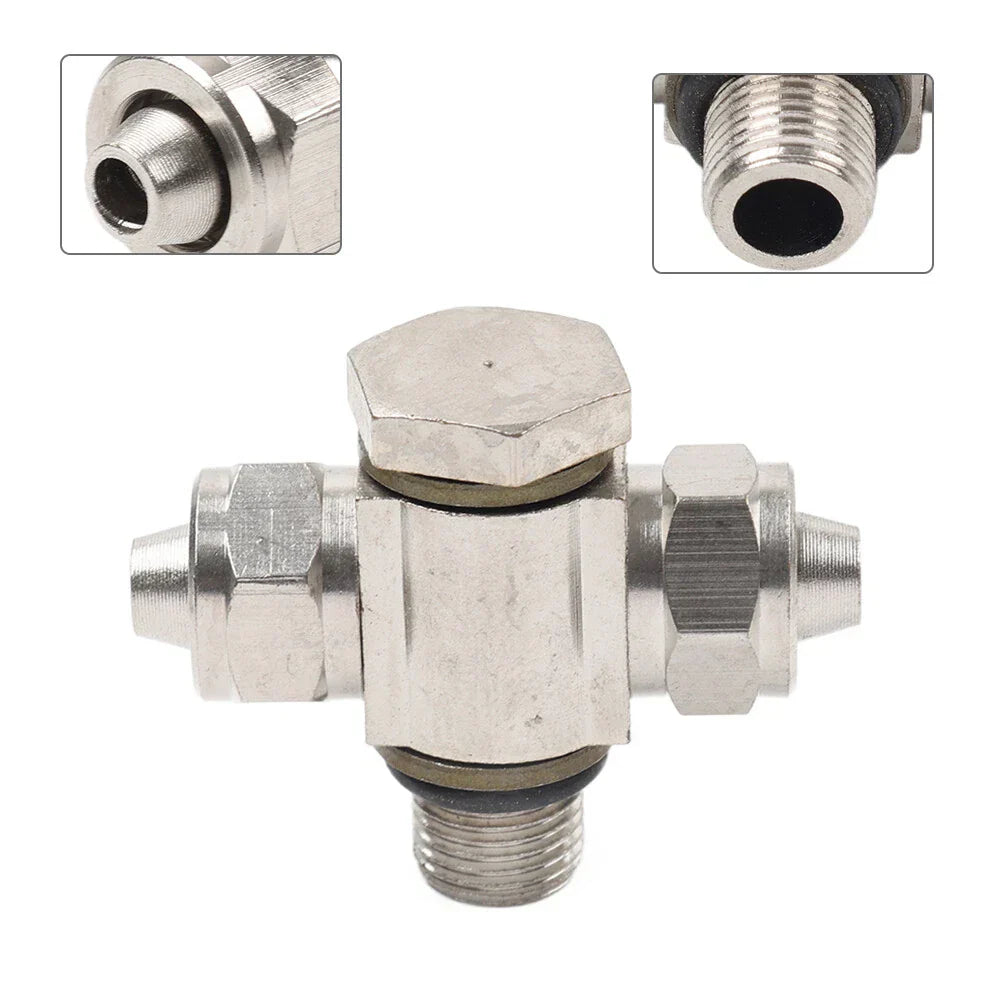1PC 1/8" Thread Air Valve Metal Connector for Tire Changer Machine