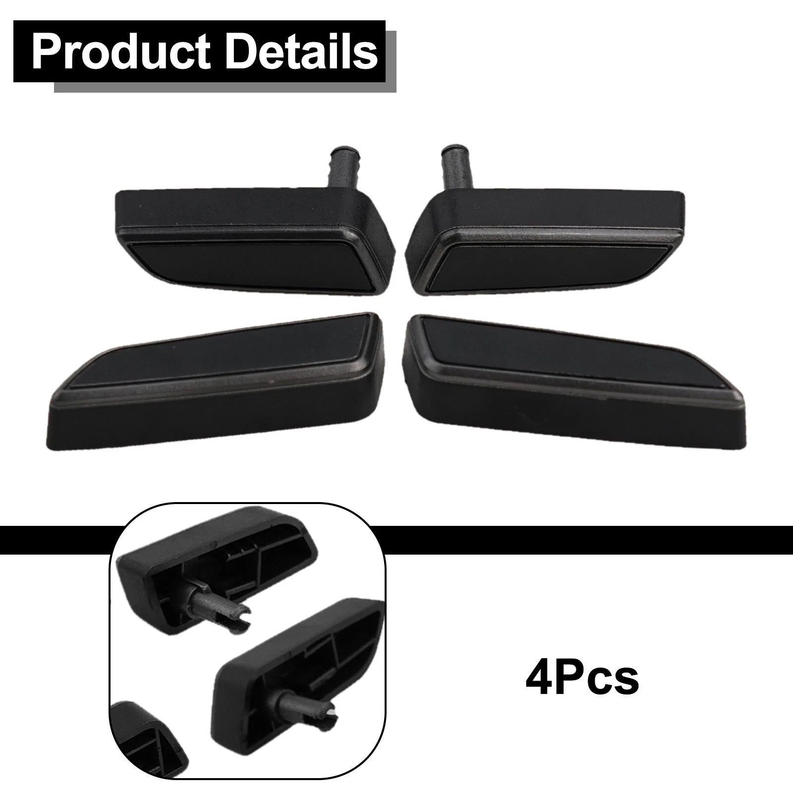 Set of 4 Seat Adjuster Switch Buttons for Tesla Model 3 Model Y