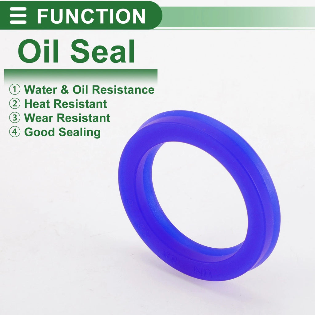 Set of 5 Oil Seal Ring 30x40x6mm for Rotary Shaft (High Pressure)