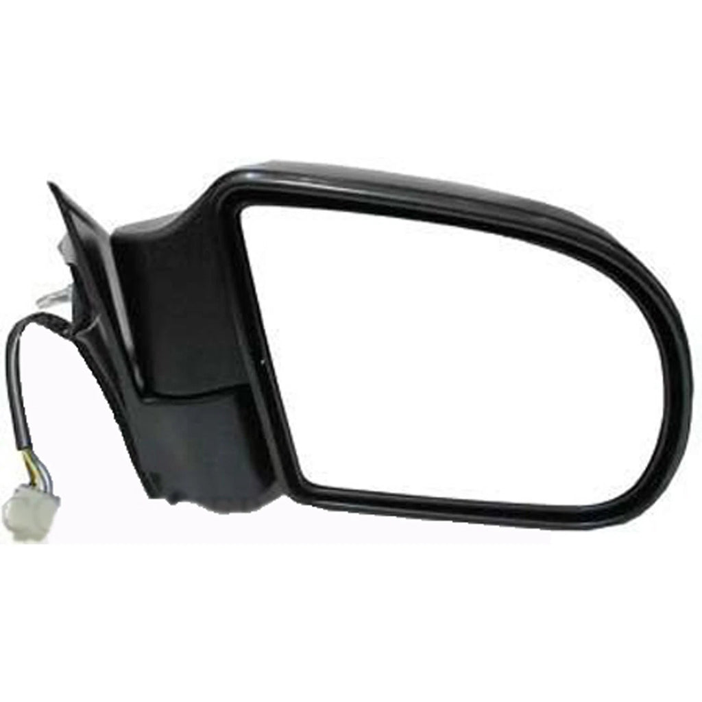 Replacement Black Textured Passenger Side Power Door Mirror w/o Dimmer