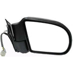 Replacement Black Textured Passenger Side Power Door Mirror w/o Dimmer