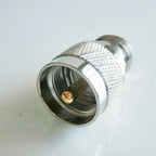 UHF Male to N Type Female Adapter Connector 50 Ohm for UHF Devices
