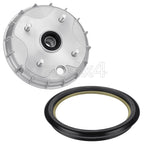 Front Brake Drum Hub & Dust Seal for Honda Rancher 350 TRX350TM (2000–2006)