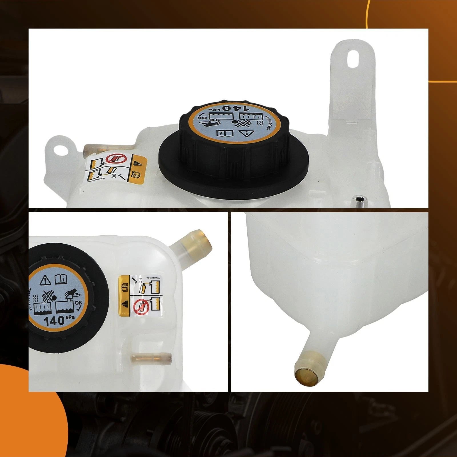 Coolant Reservoir Bottle for Ford Freestar Windstar Mercury (1999–2007)