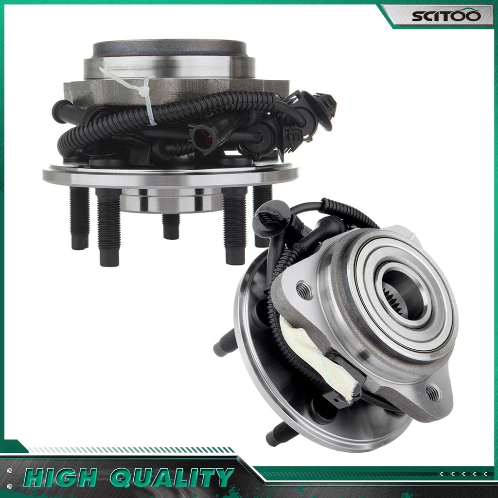 2X Front Wheel Hub Bearing Assembly for Mazda B4000 (2001–2009) 4WD
