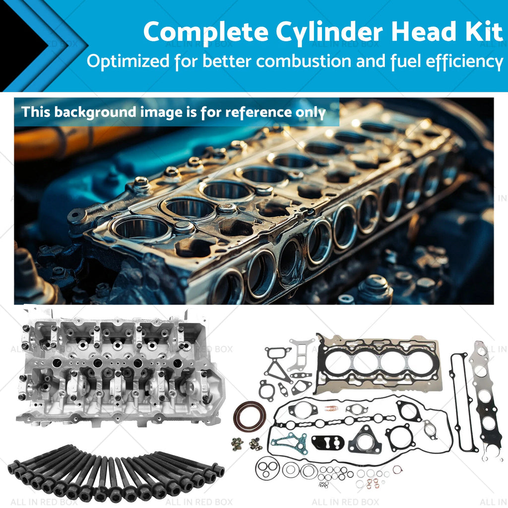 Complete Cylinder Head Kit w/ Gaskets & Bolts for Mitsubishi Triton (2015–2023)