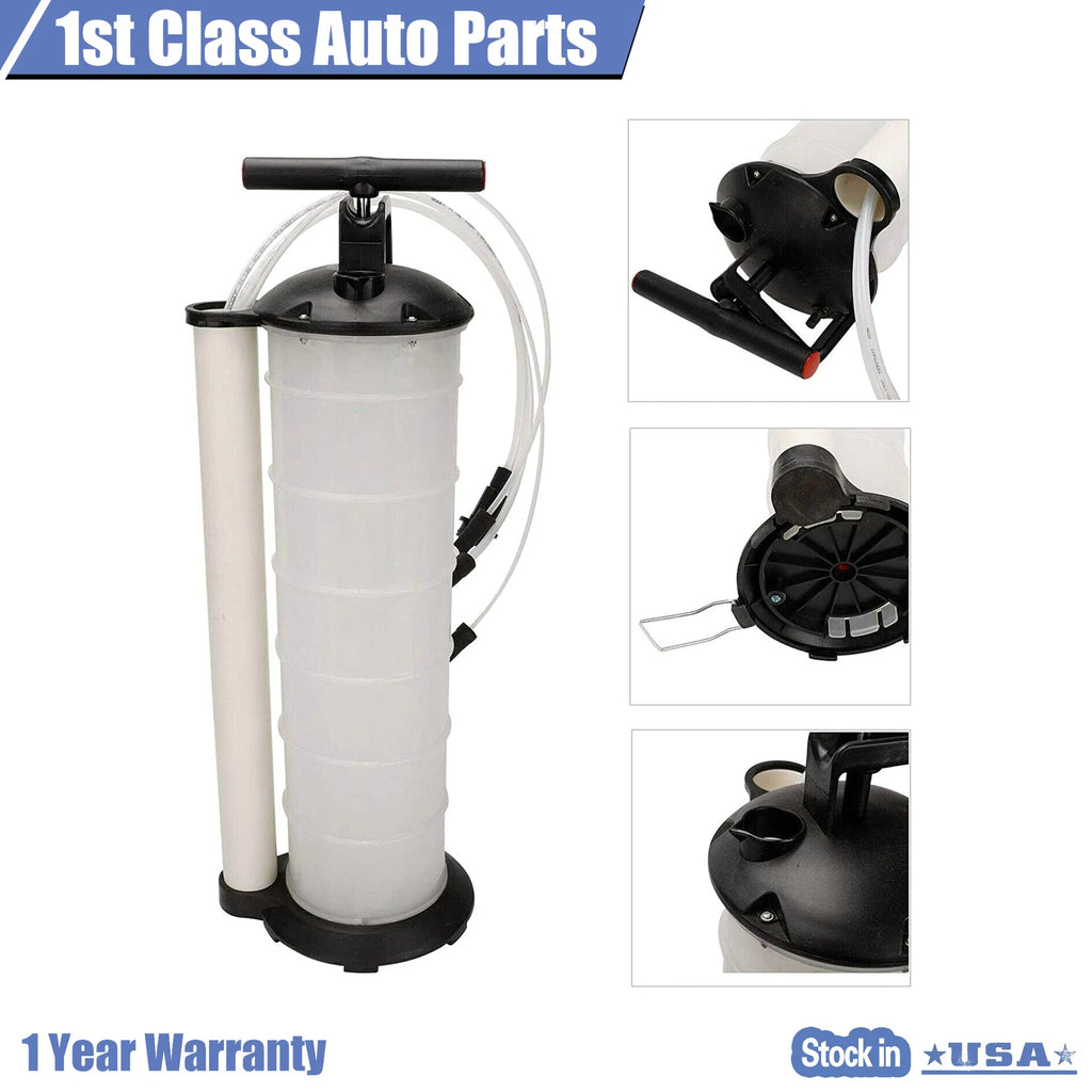 Oil Changer Vacuum Fluid Extractor for Automotive (Manual Hand Operated)