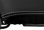 Leather Console Lid Armrest Cover for Dodge Avenger (2008–2014) White Stitch