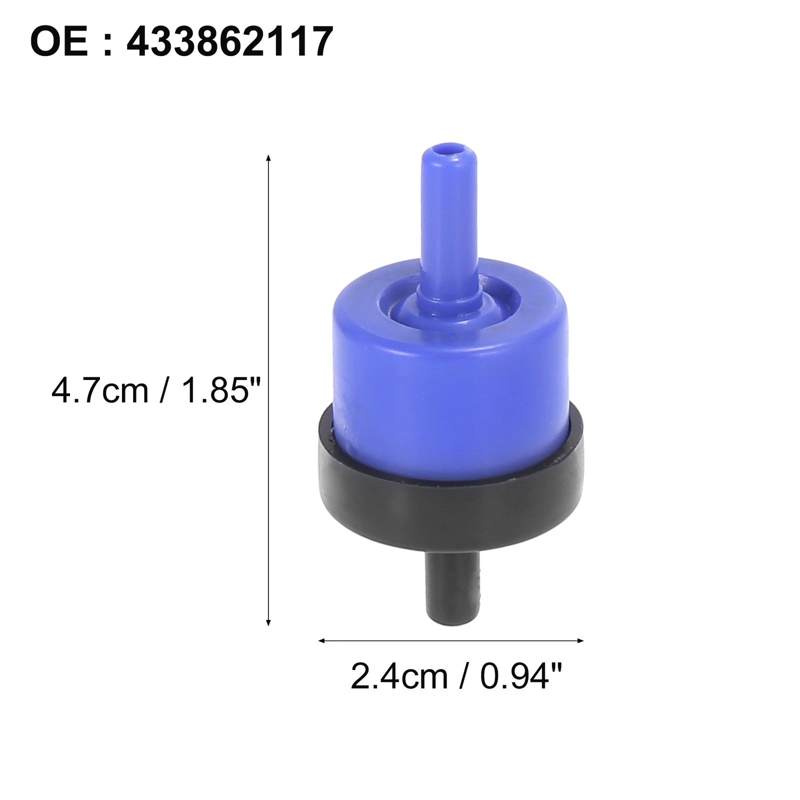 Vacuum Check Valve for Volkswagen Jetta (1987–1999)