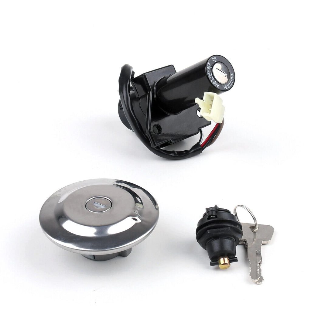 Ignition Switch Gas Cap Seat Lock Key Set for Yamaha YBR125 (2005–2009)