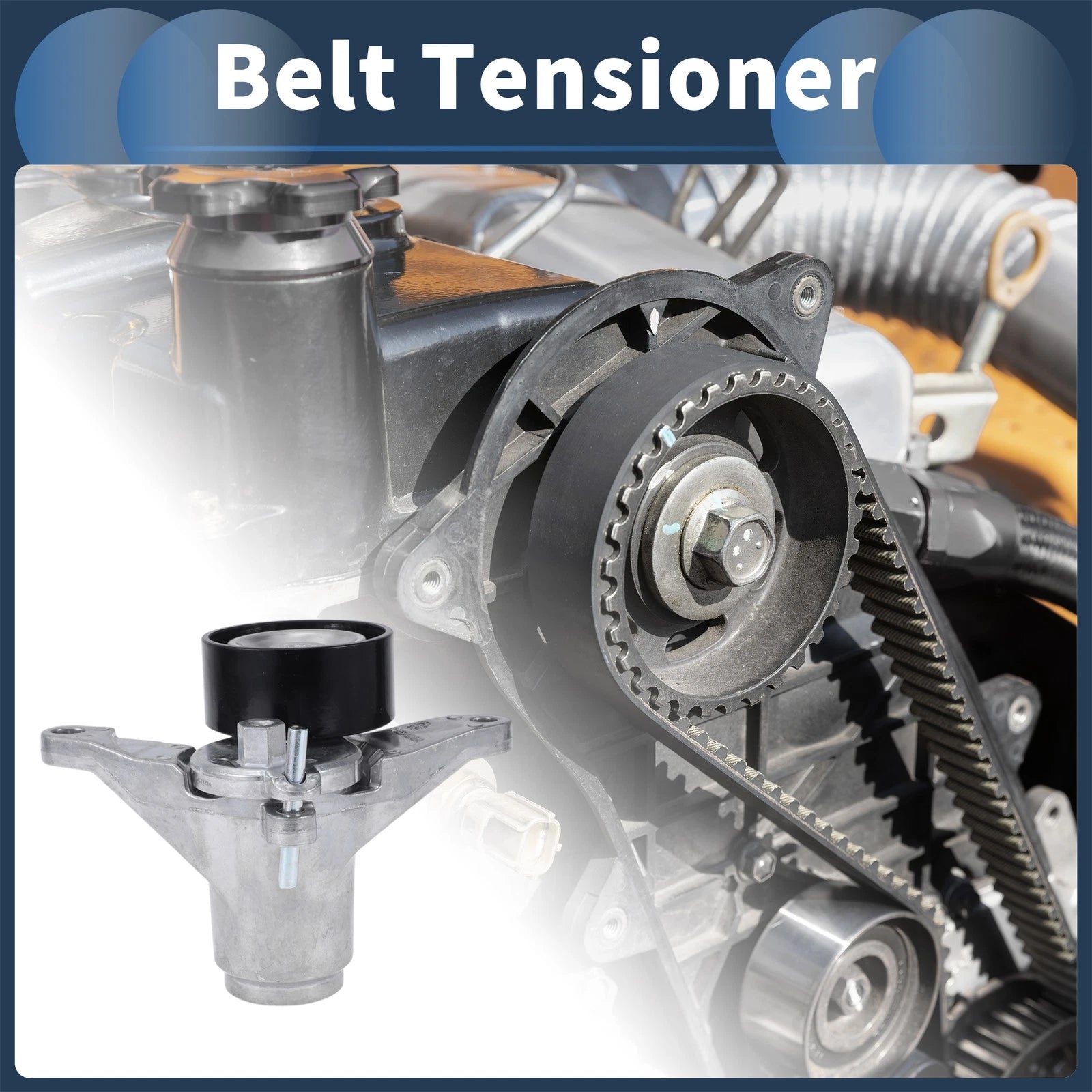 Belt Tensioner for Nissan Navara (2016–2019) No. 119554JM0A Metal 1 Pc