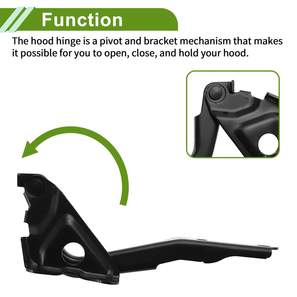 Hood Hinges Set of 2 for Toyota RAV4 (2006–2014) No. 534100R030