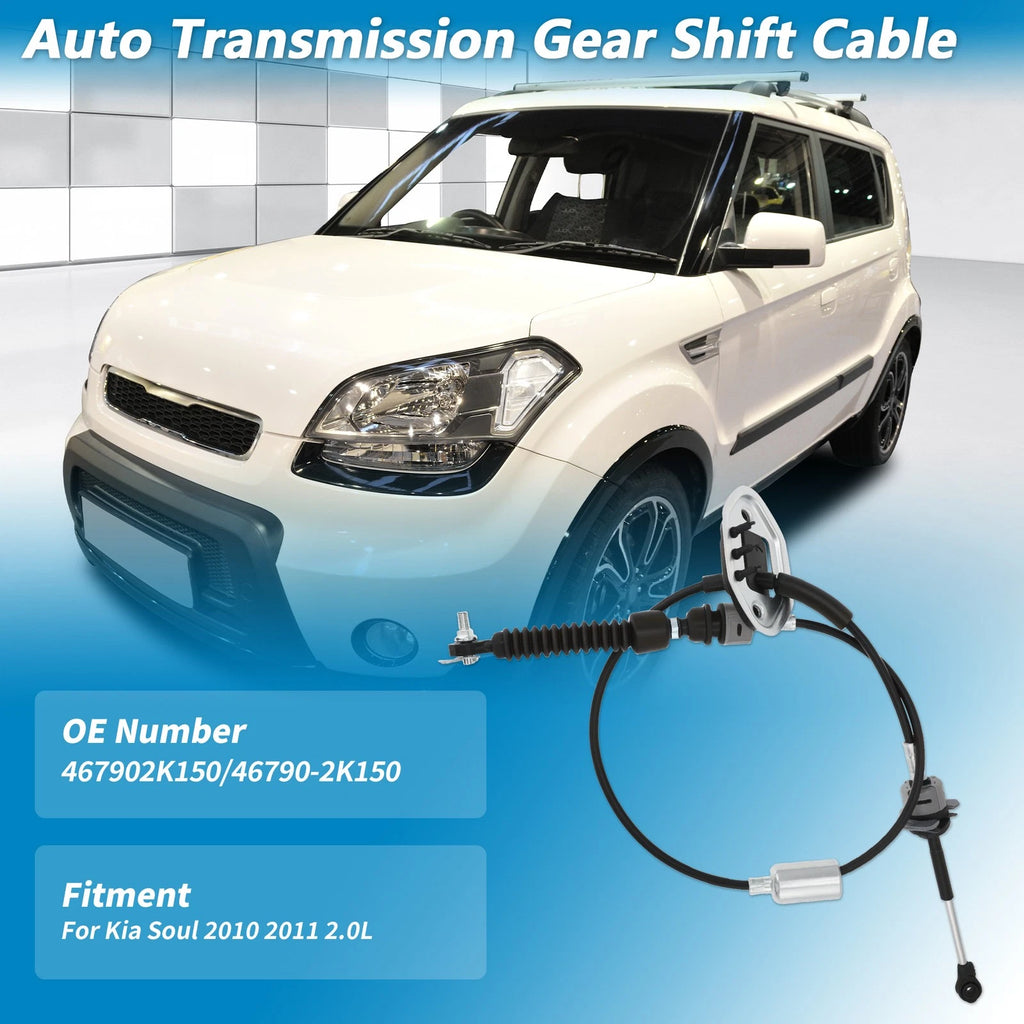 Auto Shift Transmission Cable for Kia Soul (2010–2011) 46790-2K150