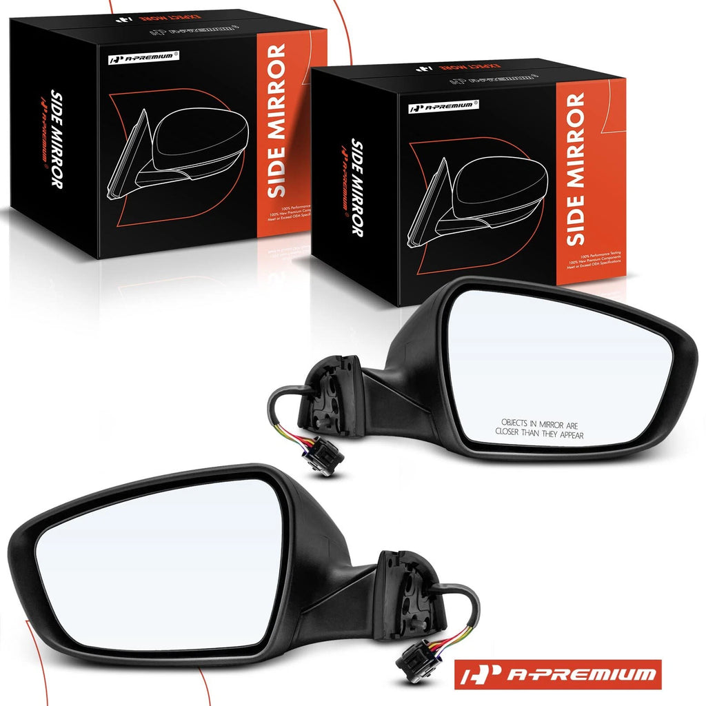 Pair Power Adjust Side Mirrors for Kia Forte (2014–2016)
