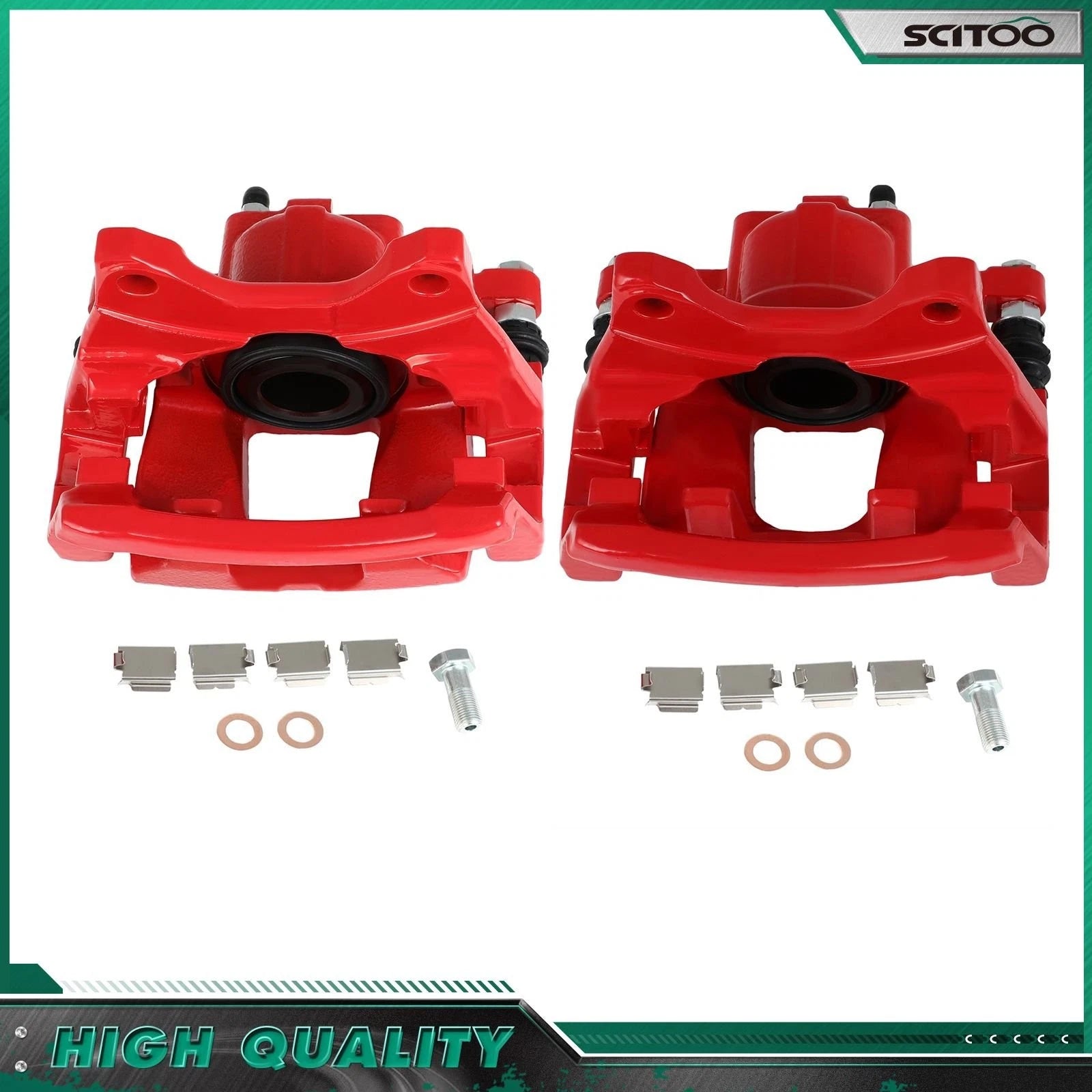 Rear Brake Kit Calipers for Dodge Nitro (2007–2011) & Jeep Wrangler (2007–2018)