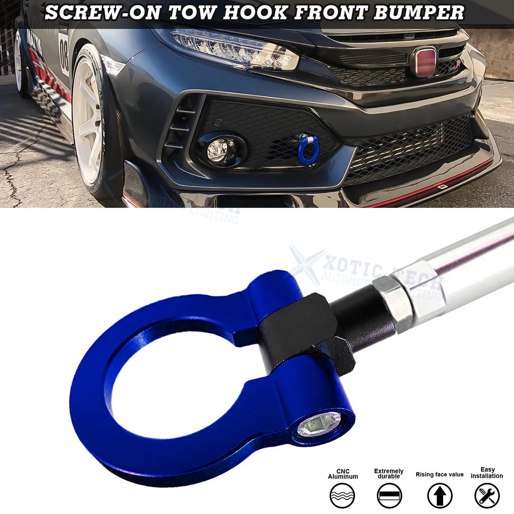 Tow Hook Set for Honda Fit, Insight, CR-Z (2011–2019)