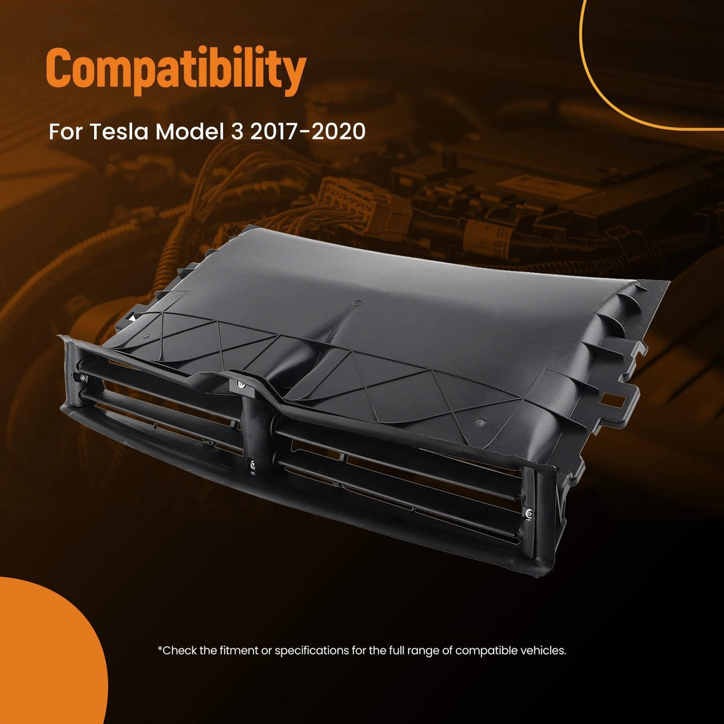 Front Active Grille Shutter Assembly for Tesla Model 3 (2017–2020) 1076732-00-H