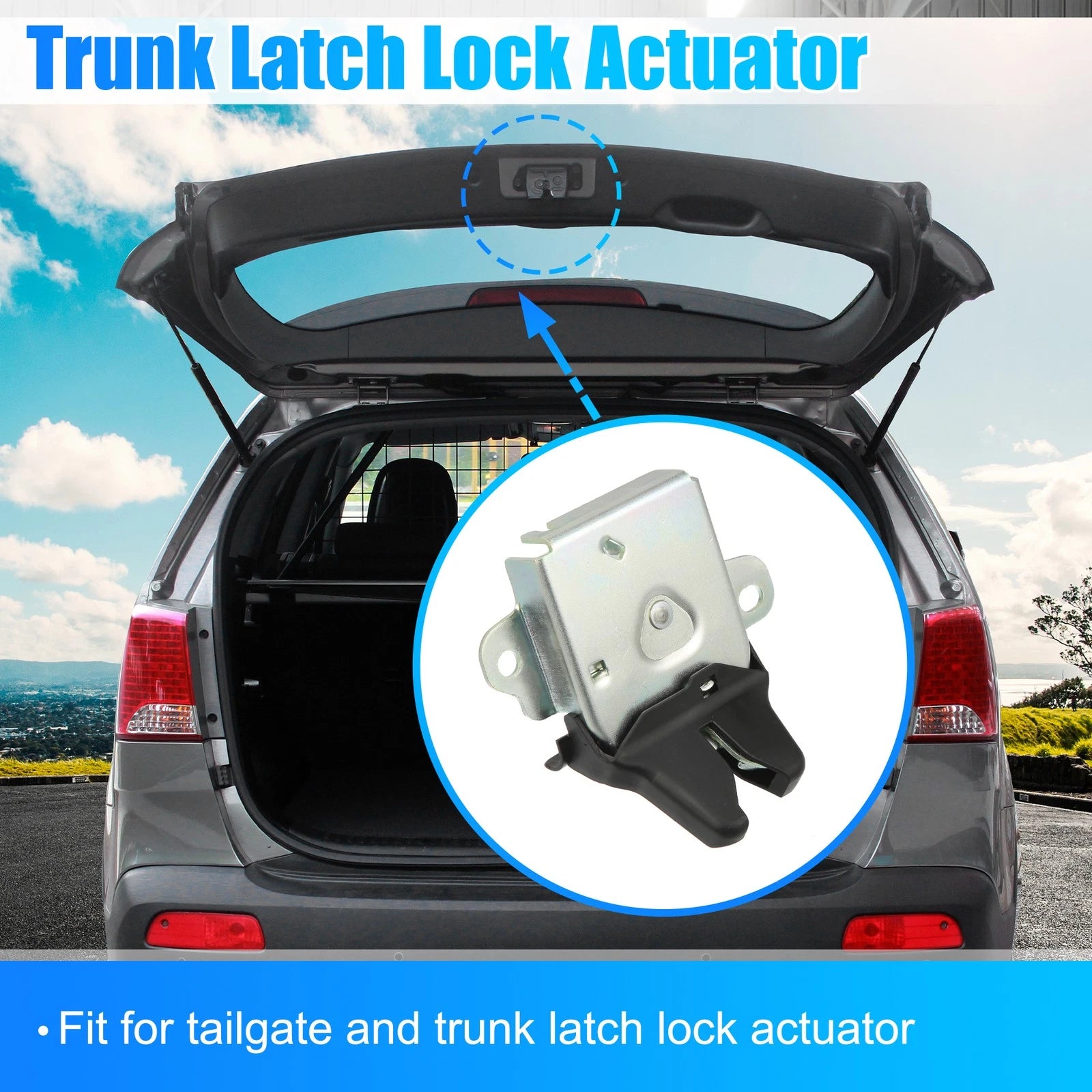 Tailgate Latch Actuator 64610-12360 for Toyota Corolla (2004–2008)