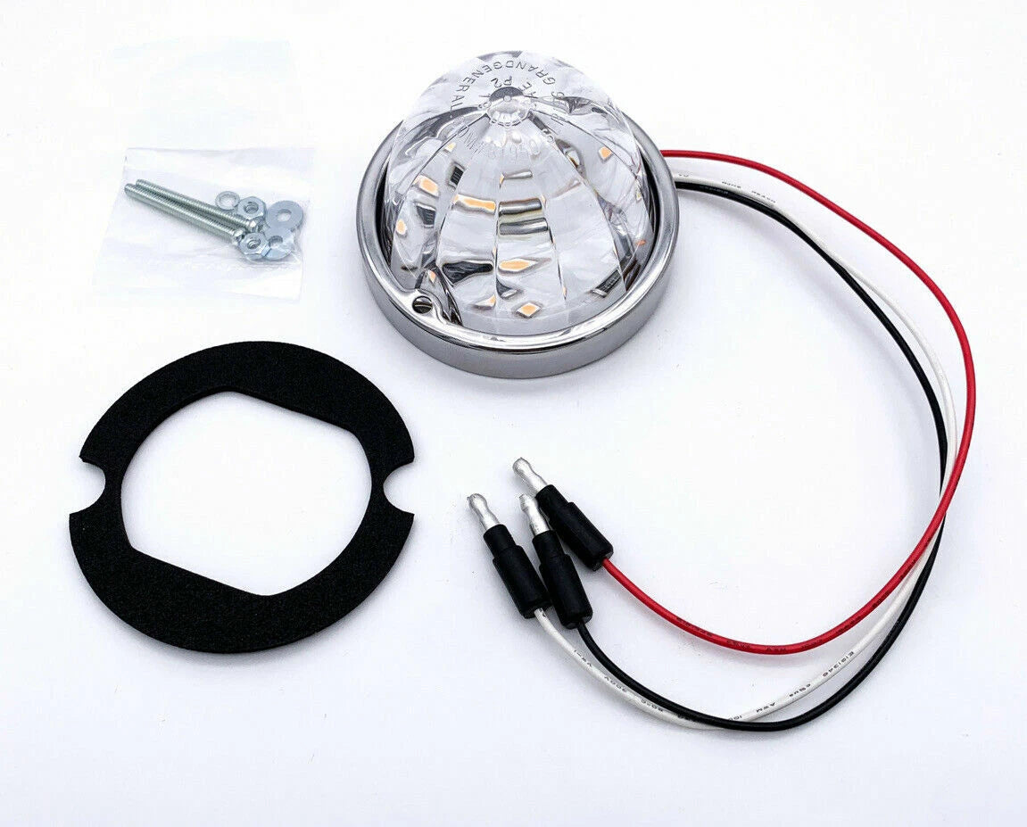 Clear Lens LED Turn Signal Marker Light Replacement for Nissan (2010–2023)