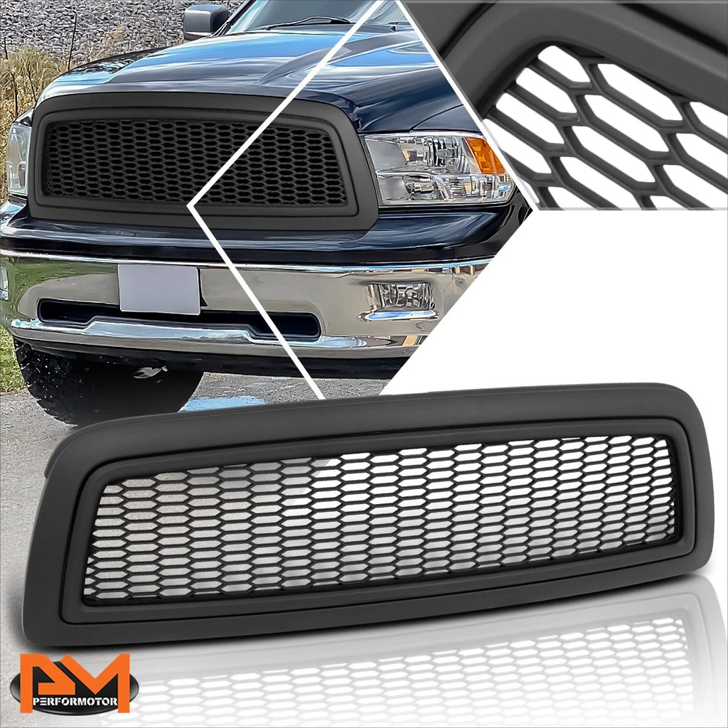 Honeycomb Mesh Grille Frame Cover for Dodge Ram 1500 (2009–2012)